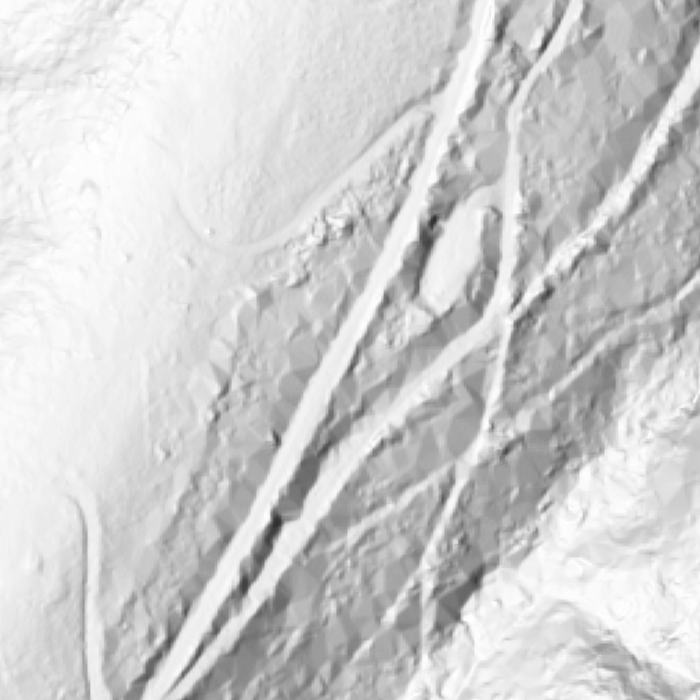 Terrain — hillshade (USGS 3DEP LiDAR)