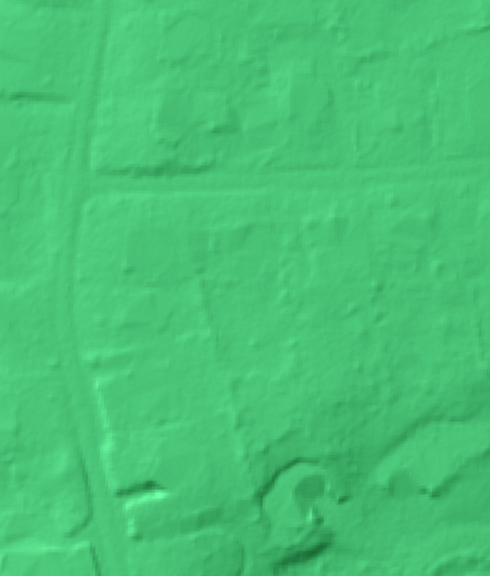 Terrain — elevation-tinted relief (USGS 3DEP LiDAR)