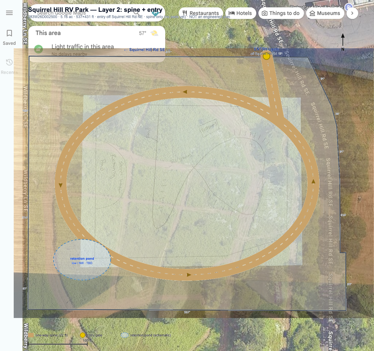 3-layer composite: satellite + Rob sketch + our drawing